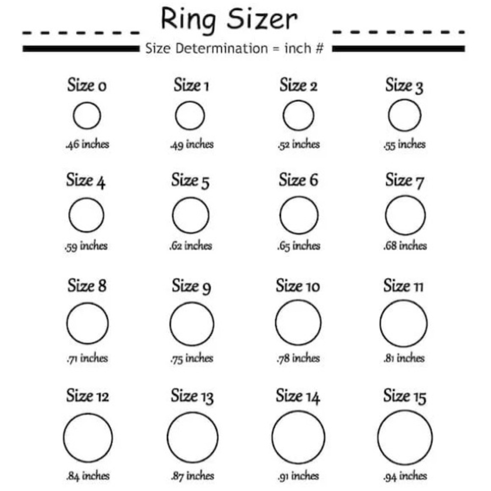 Gold Star Moon Opal Zircon Ring Set 10pc - Picture 7 of 7